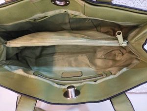 Green Leather Handbag