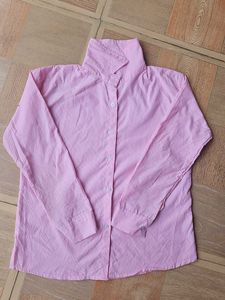Pink Striped Shirt