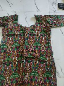Multicolour Cotton Suit