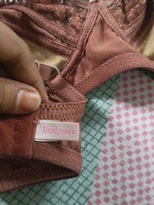 Lace Bra &amp; Panty Set Inner Material Are Of Cotton