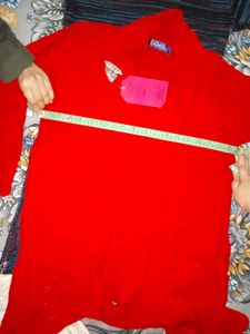 Red La Mode Cardigan