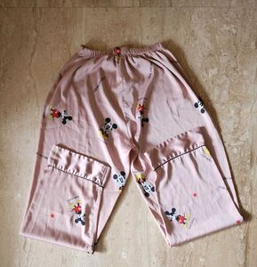 Satin Mickey Mouse Nightwear