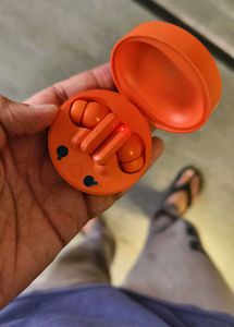 New Tune Earbuds Bass Sound With Anc Hot Red Colou
