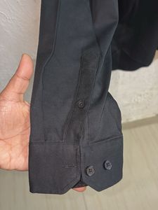 Lion Patch Black Shirt