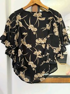 Beautiful Top With Full Joined Sleeves