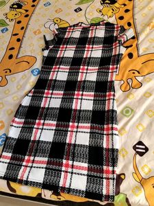 Chic Plaid Mini Dress