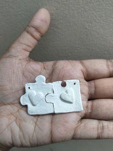 Puzzle Pair Keychain Set