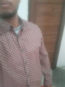 Patterned Long Sleeve Shirt