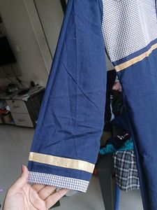 Blue Long Kurti