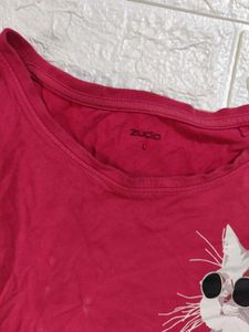 Zudio Cat Pocket Tee