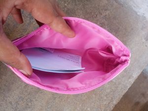 Pink Clinique Skin Care Kit
