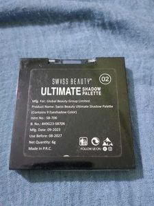 Swiss Beauty Eyeshadow Palette