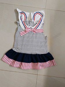 Awesome Quality Short Top Cum Frock Branded