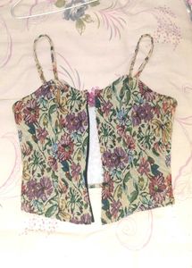 FLORAL CORSET