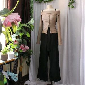 Off-Shoulder Long Sleeve Top
