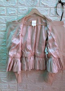 full high quality elegant Beige Jacket top 👜🕶️