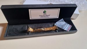 Gold-tone &#39;SAARVASRI&#39;  Magnatic Bracelet