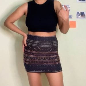 Mini Party Embroidery Skirt/ Small For Me That’s Why Selling