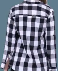 Black & White Plaid Shirt