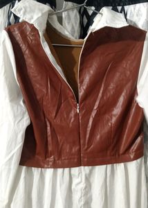 Korean Leather Dress