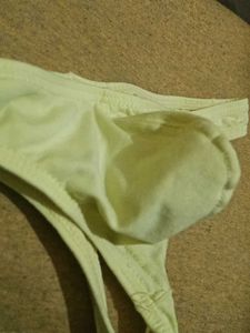 Men's Green 2 Thong Underwear