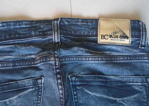 Distressed Denim Jeans