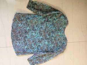 Paisley Print Top
