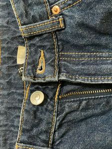 Hnm Jeans Navy Blue