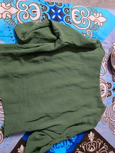 Green Long Sleeve Top