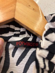 Zebra Print Top