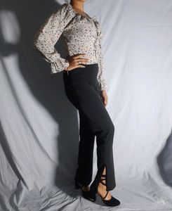 Price Drop!!!! Korean Style Square Neck Crop Top F