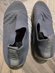 Gray Slip-On Sneakers Daily Use 👟