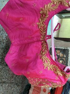 Pink Embroidered Blouse