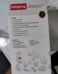 Babyhug Manual Breast PumpA mommy must-have!