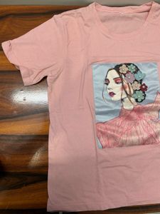 Beautiful Pink Tshirt Women