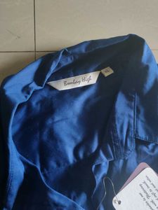 Blue Dress Cotton Shirt