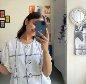 White Summer Top