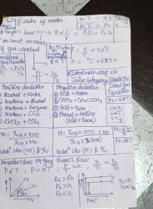 Chemistry Notes - States Of Matter