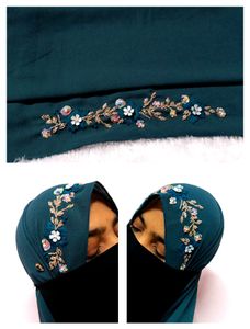 Hand Work Hijab