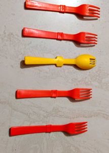 Set Of Frocks And Spoons