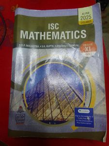 Maths Class 11 ISC/ICSE (S. Chand)
