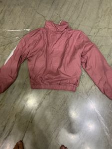 pink jacket
