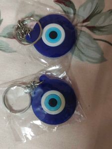 evil eye combo keychain