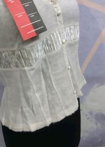 Beautiful Cream Colour Top