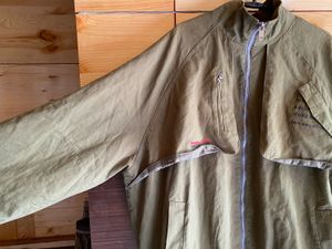 Olive Green Casual Jacket