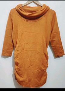 Musturd Color Winter Top For Girl Or Woman 34 Bust