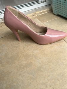 Pink Heels 38 Size