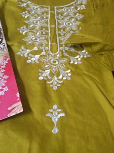 Embroidered Rayon Top