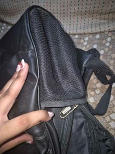 Veneer Black Backpack