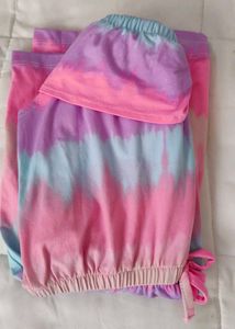 Pink Cotton Candy Off Shoulder Playsuit